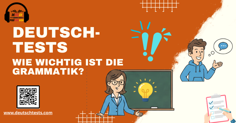 Deutsch tests - wie wichtig ist die Grammatik